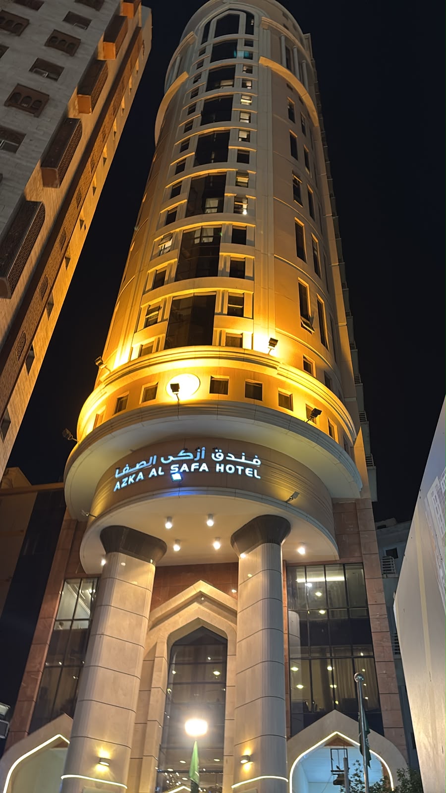 Hotel Building & Street Entrance